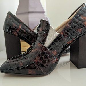 LOUISE ET CIE Loafer Pumps size 6.5us / 37eu Tortoise Shell Color